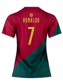 Portugal Cristiano Ronaldo #7 Replika Hemmakläder Dam VM 2022 Kortärmad